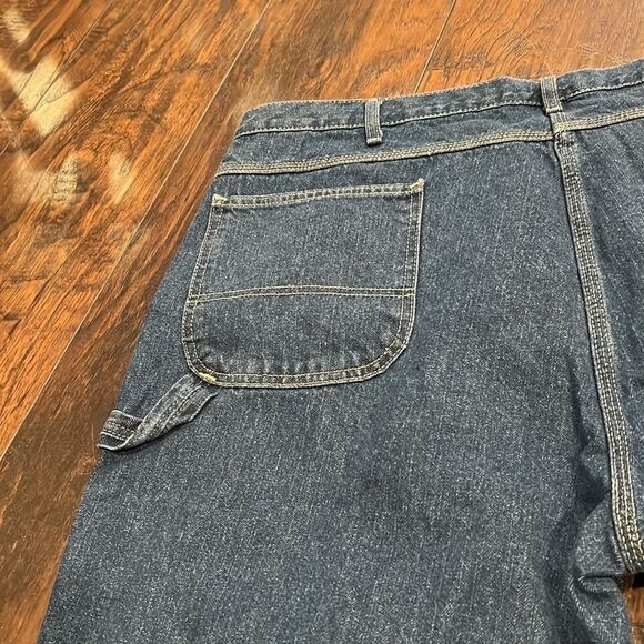 Dickies Carpenter Jeans 2007 New size 44 by 32 tool pockets hammer loop - Picture 8 of 10